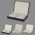 Leather Display Storage Glasses Boxes for 8 Eyeglasses